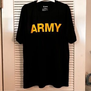 Soffe Men's Black Army T-Shirt EUC